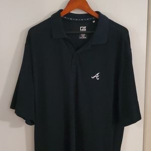 Atlanta Braves breathable golf polo
